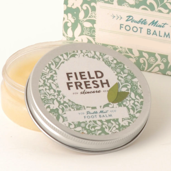 Double Mint Foot Balm made up pot