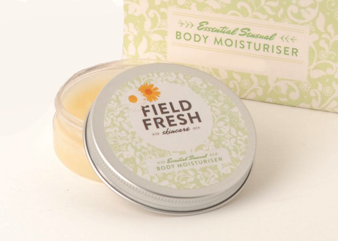 Essential Sensual body moisturiser made up pot