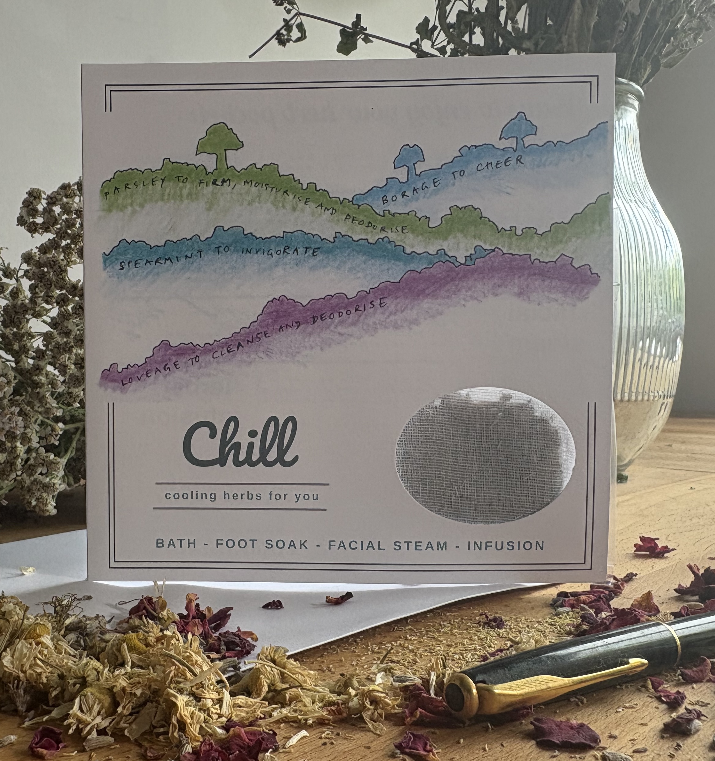 Herb Pocket card chill