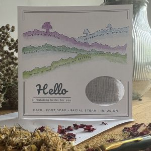 Herb Pocket Card Hello