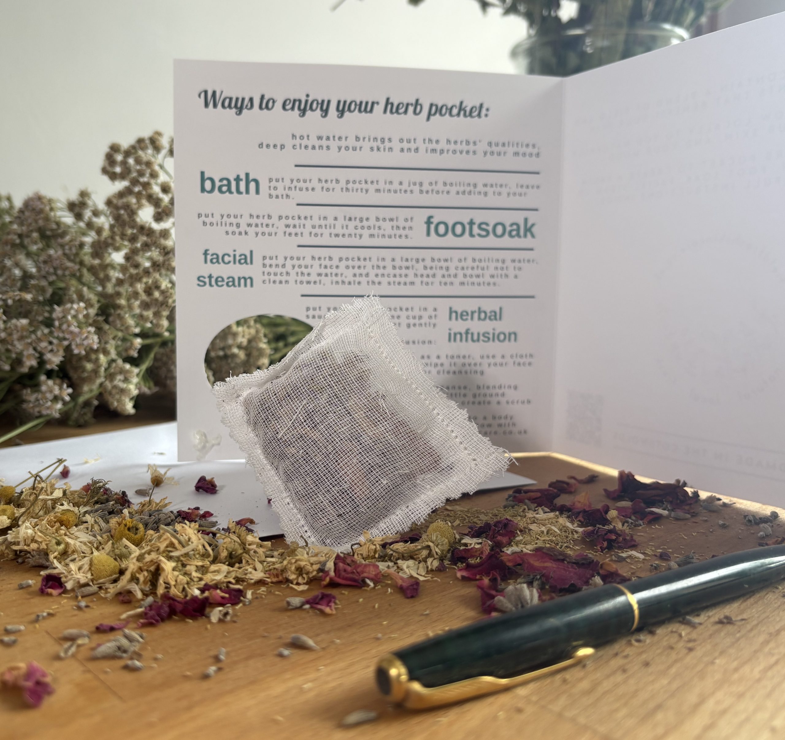 Herb Pocket Card inside
