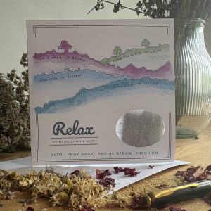 Herb Pocket Card Relax