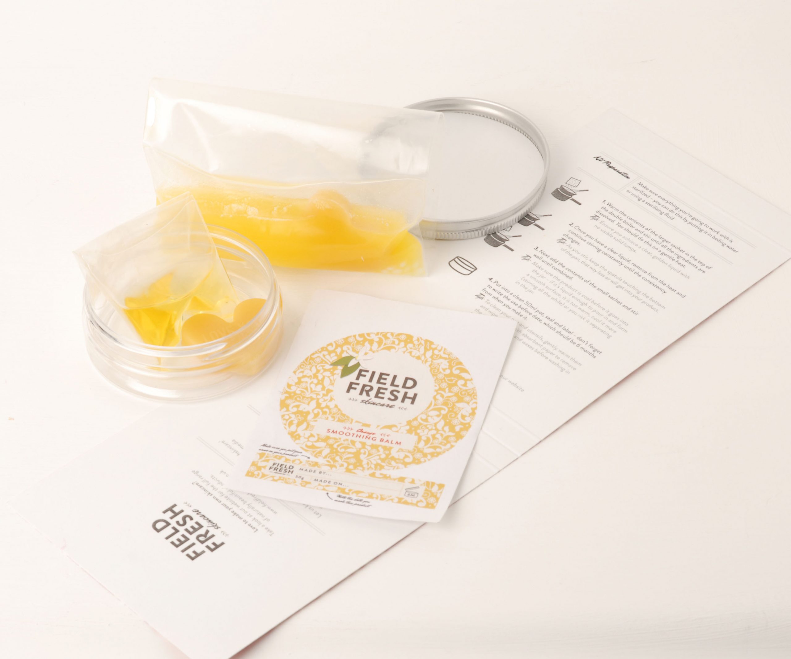 Orange Smoothing Balm contents