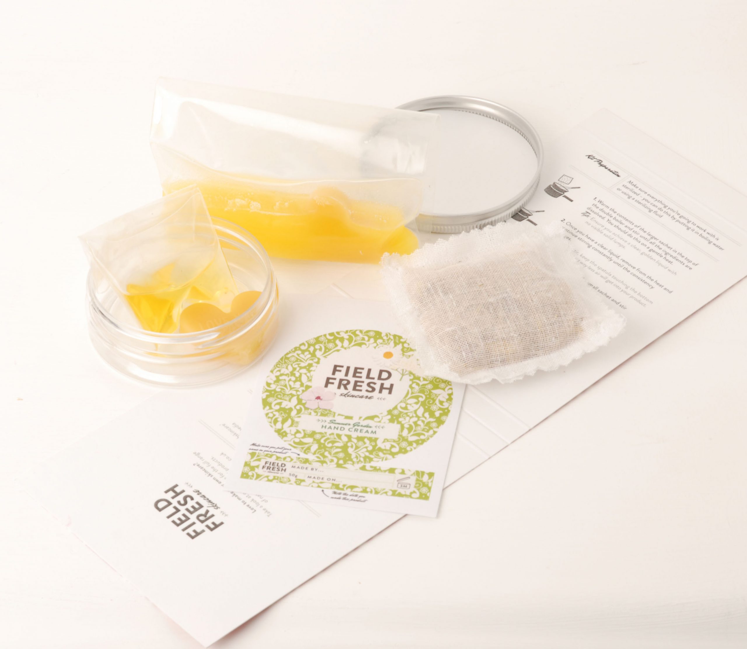 Summer Garden Hand Cream contents